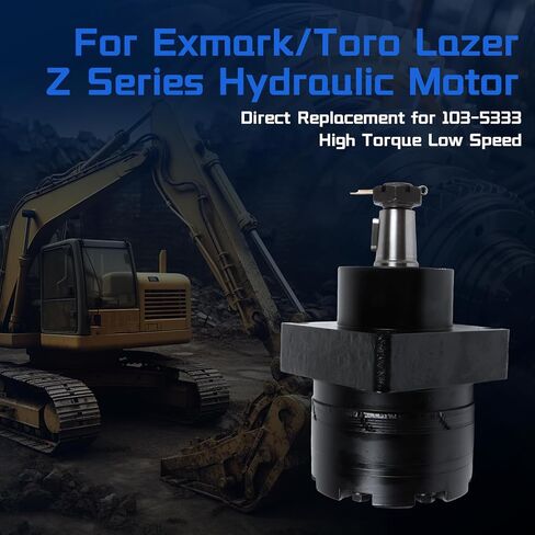 103-5333 Hydraulic Motor Low Speed High Torque Gerotor Motor Direct Replacement for Exmark Toro Lazer Z Master Zero-Turn Mowers Garden Agricultural Equipment in Kuwait