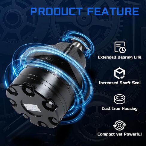 103-5333 Hydraulic Motor Low Speed High Torque Gerotor Motor Direct Replacement for Exmark Toro Lazer Z Master Zero-Turn Mowers Garden Agricultural Equipment in Kuwait