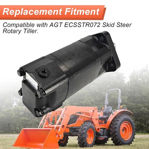محرك مداري هيدروليكي BM5-400 متوافق مع محرك AGT ECSSTR072 الانزلاقي الدوار ذو عزم دوران عالي وسرعة منخفضة، 4 فتحات in Kuwait