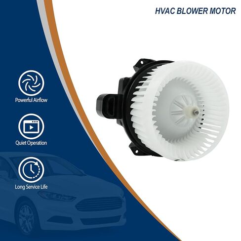 HVAC سخان سخان محرك مع مروحة متوافق مع 2003-2006 Chevy Silverado 1500 2500 Avalanche Suburban GMC Sierra Yukon Cadillac Escalade استبدال# 700191 ، 75748 ، 89019320 ، 89019301 in Kuwait