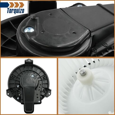 HVAC سخان سخان محرك مع مروحة متوافق مع 2003-2006 Chevy Silverado 1500 2500 Avalanche Suburban GMC Sierra Yukon Cadillac Escalade استبدال# 700191 ، 75748 ، 89019320 ، 89019301 in Kuwait