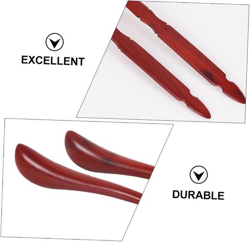 FRCOLOR 2 قطعة مطارق السنطور من خشب الصندل، مطارق ممارسة كبيرة مع دلو ملحقات الآلات الموسيقية للاعبين يانجكين in Kuwait