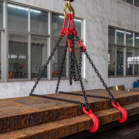2 Pack Forged Bevel Bucket Hook - Lifting Ring Eye Steel Plate Shovel/J/Container/Pipe Pile Hook for Rigging & Heavy - Duty Handling (1T/2205LB) in Kuwait