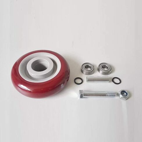 High-Performance M12 Cs 25''/75mm/100mm/125mm 360-480kg Load Capacity Silent Nylon & Polyurethane Wheels for Furniture & Industrial Transport in Kuwait
