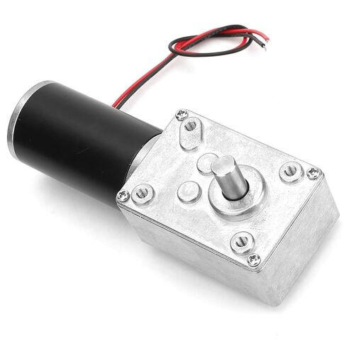 High Torque Speed Reduces Reversible Worm Gear Electric Motor, 8mm Shaft, 24V (20rpm) in Kuwait