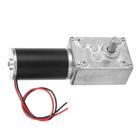 High Torque Speed Reduces Reversible Worm Gear Electric Motor, 8mm Shaft, 24V (20rpm) in Kuwait