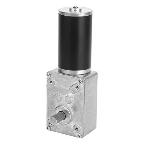 High Torque Speed Reduces Reversible Worm Gear Electric Motor, 8mm Shaft, 24V (20rpm) in Kuwait