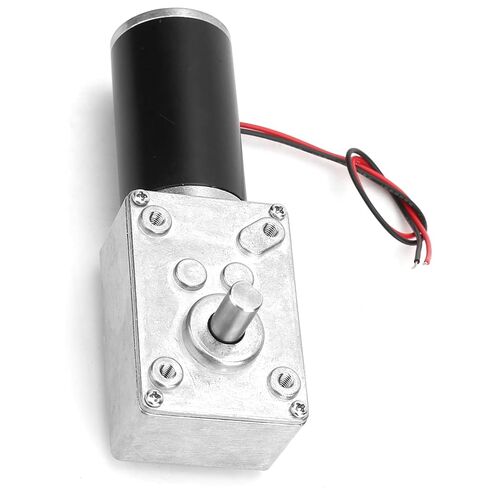 High Torque Speed Reduces Reversible Worm Gear Electric Motor, 8mm Shaft, 24V (20rpm) in Kuwait
