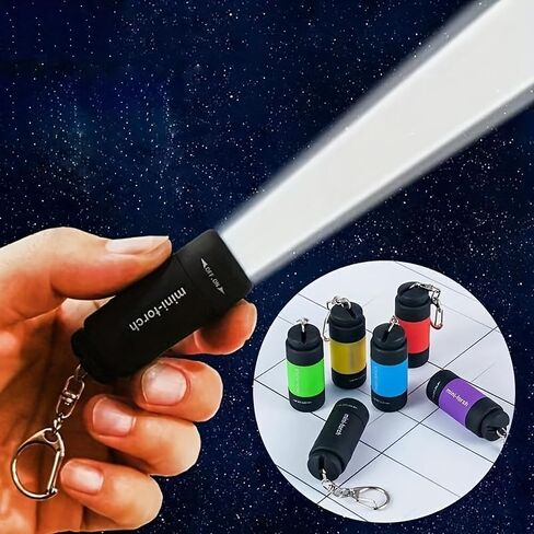 2Pcs Mini Hanging Key Light Waterproof Portable Pocket Illuminator for Outdoor Daily Use in Saudi Arabia