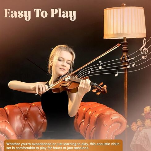 Beginner's full set of violin brown (1/2) in Saudi Arabia