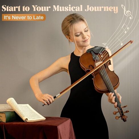 Beginner's full set of violin brown (1/2) in Saudi Arabia