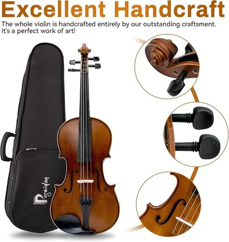 Beginner's full set of violin brown (1/2) in Saudi Arabia