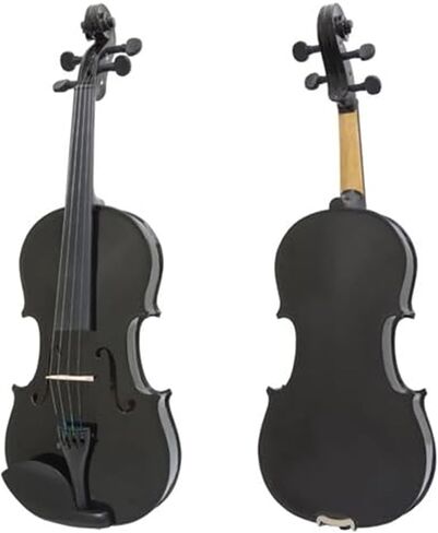 Beginner violin acoustic violin; Violin set black in Saudi Arabia