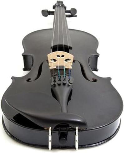 Beginner violin acoustic violin; Violin set black in Saudi Arabia