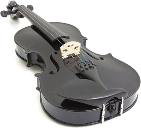 Beginner violin acoustic violin; Violin set black in Saudi Arabia