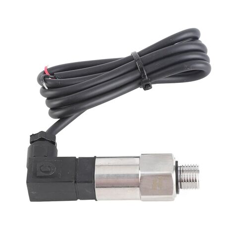Pressure Transducer, G1/4in Thread Silicon Pressure Transmitter Transducer, Sensitive Pressure Sensor 4‑20mA Output with 100cm Wire for Water Gas Oil (0-1MPA, 8-32V) in Kuwait