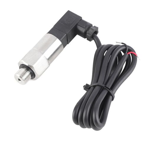 Pressure Transducer, G1/4in Thread Silicon Pressure Transmitter Transducer, Sensitive Pressure Sensor 4‑20mA Output with 100cm Wire for Water Gas Oil (0-1MPA, 8-32V) in Kuwait