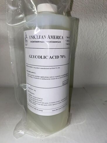Glycolic Acid 70% - High Purity - Made in USA - Size: 128 fl oz in Kuwait