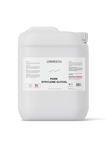 Chemfulfill إيثيلين جلايكول - EG عالي النقاء (5 جالون (640 أونصة سائلة)) in Kuwait