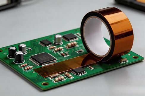 Heat Transfer PI HighTemperature Tape, 260°C High Temperature No Residue Polyimide Adhesive Tape for Thermal Transfer & SMT Industrial Use (2Rolls*15MM*33M) in Saudi Arabia