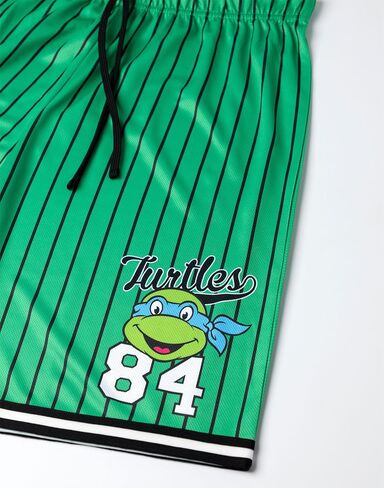Teenage Mutant Ninja Turtles Mens Green Basketball Set | 2 Piece Turtles Basketball League Outfit | Sports Apparel in Kuwait