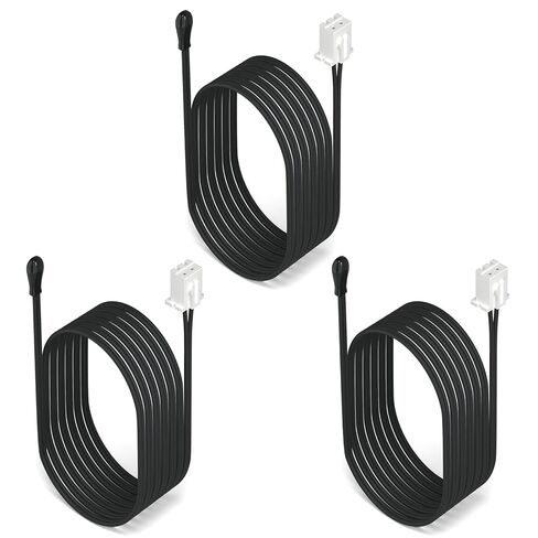 DROK 10K Temperature Sensor Probe 5pcs, 1 Meter Waterproof Epoxy Resin NTC Temp Sensor Probe for Various Water Dispensers, Air Conditioners, Refrigerators, Freezers, Water Heaters, Dishwashers in Kuwait
