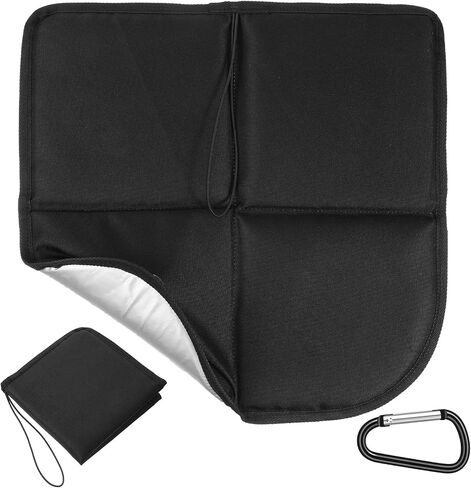 Ptwola Portable Seat Cushion Sponge Camping Sitting Pad Backpacking Folding Seat Pad Mat Comfort Thick Travel Stadium Cushion for Bleachers Picnics Hiking Sports Chair Essentials Office Adults in Kuwait