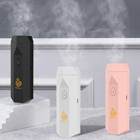ARABIAN ARABLIAN ARCHAREBILY USB البخور الآلية العطرية الكهربائية ، وموقد الشعر الكهربائي للبخور المحمولة المحمولة بخطو البخور مسلم رمضان ناشر للسيارة والمنزل in Kuwait