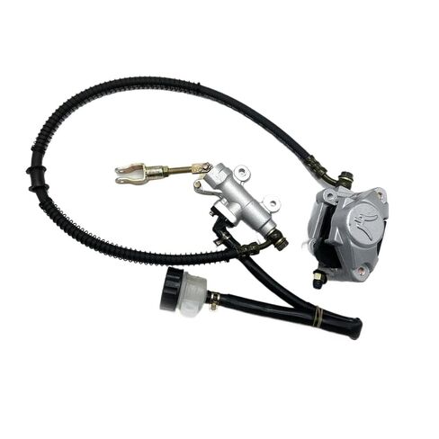مجموعة أسطوانة الفرامل الرئيسية الهيدروليكية الخلفية مع لوحة فرامل قرصية للدراجات 50cc-200cc، وعربات التسوق، والعربات، والمركبات ATV in Kuwait