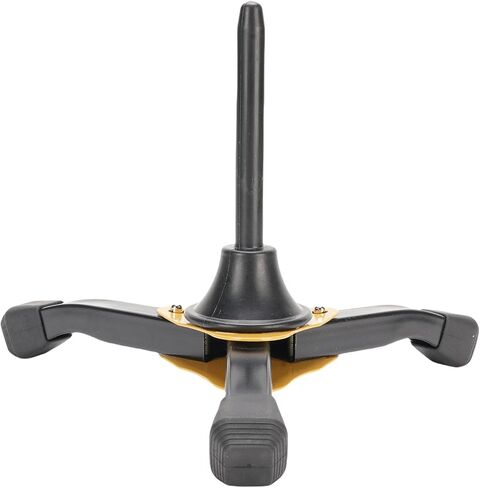 Straight Saxophone Stand Portable and Stable Folding Tripod for Woodwind Instruments, Iron Material, Includes Sponge Cover in Kuwait