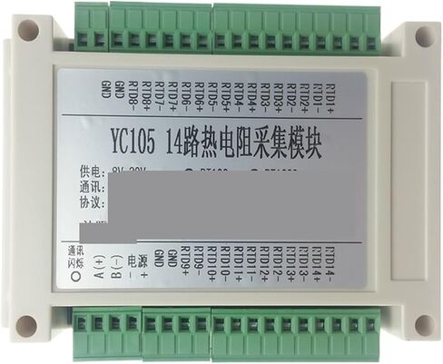 14-Channel / 16-Channel PT100 PT1000 Temperature Acquisition Module Transmitter(14-CH PT100) in Kuwait