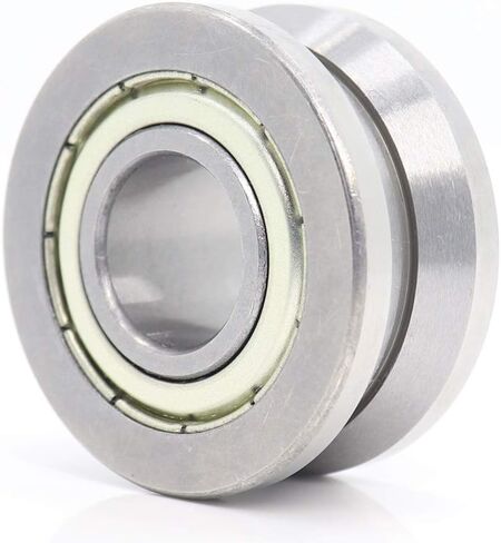 1pc LV202-40 ZZ Bearing Wheel 15x40x18mm LV Series V Groove Pulley Traces Walking Guide Rail Bearings Roller LV202/40ZZ in Kuwait