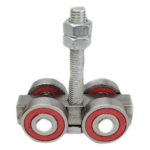 1pcs Sliding Door Roller Pulley Track Hanging Wheel Square Steel Bearing Guide Wheel in Kuwait
