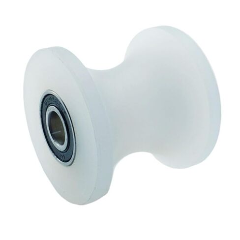 1pc 304 Pulley Bearing Roller U-Shaped Track Wheel Polypropylene Material Fixed Pulley Cable line Hanging Wheel(10-20MM Without Rod) in Kuwait