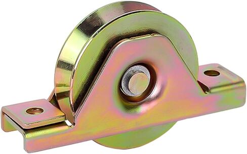 V Groove Wheel Caster for Sliding Gate with Easy Setup for Industrial Rail, Colorful 80mm in Kuwait