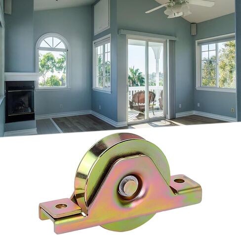 V Groove Wheel Caster for Sliding Gate with Easy Setup for Industrial Rail, Colorful 80mm in Kuwait