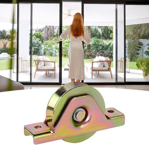 V Groove Wheel Caster for Sliding Gate with Easy Setup for Industrial Rail, Colorful 80mm in Kuwait