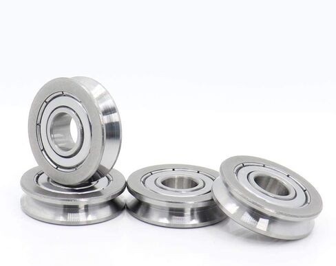 TMP1105 544162 V103008 V Groove Sealed Ball Bearing 10x30x8mm Pulley Wheel Bearings V2/1 V3/1.5 V4/2/5/2 4Pcs Guide Track Rlooer Roller(103008V2 1 4PCS) in Kuwait