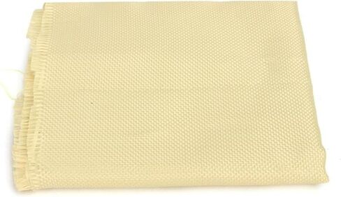 XLJP 1Pc Yellow Kevlar Fabric 100 * 30cm 200gsm Fabric Woven Aramid Fiber Cloth Plain 100cm/39.4'' Width Yellow Color in Kuwait