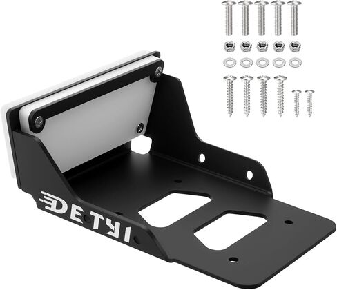 Kayak Trolling Motor Mount - Transom Motor Mount for Kayaks with Flat Transom, Compatible with Freshwater and Saltwater, Black Powder-Coated Finish in Saudi Arabia