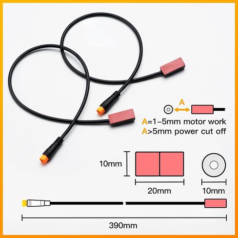 Zeekpowa E-Bike Hydraulic Brake Sensors Current-Cutting Brake Cable for BBS01 BBS02 BBS-HD BBS01B BBS02B Mid Drive Motor in Saudi Arabia
