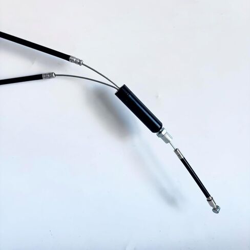 Bicycle Dual Brake Cables 2 in 1, Tricycle Brake Cable | Bicycle Parts Double Cables Parallel Cables in Saudi Arabia