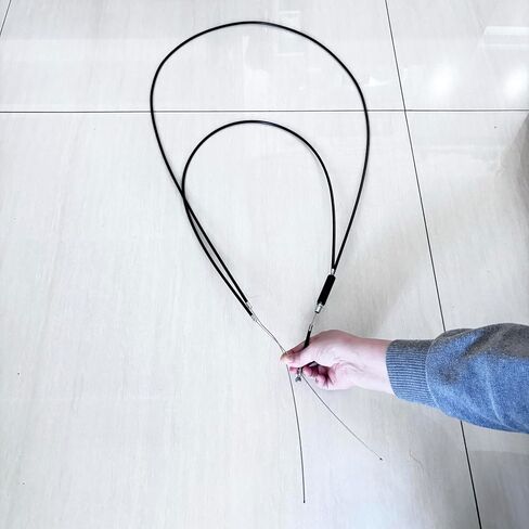 Bicycle Dual Brake Cables 2 in 1, Tricycle Brake Cable | Bicycle Parts Double Cables Parallel Cables in Saudi Arabia