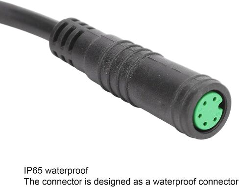Aoresac 5Pin Bike Display Extension Cable, Electric Bicycle Computer Extension Cable, Waterproof 5Pin Cable for Display in Saudi Arabia