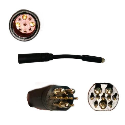 E-Bike Motor Adapter Cable 9 Pin Female to 10 Pin Male Extension Cable Waterproof Wheel Motor Extension Cord in Saudi Arabia
