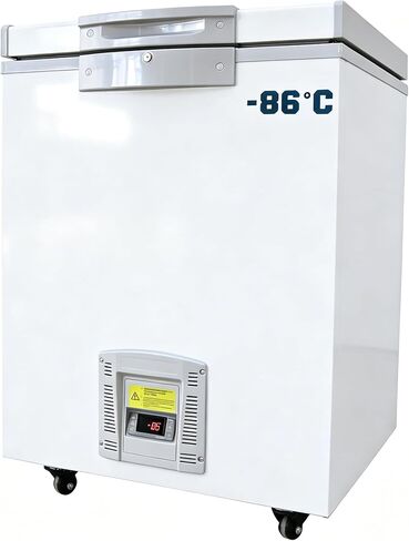 HNZXIB -86° Ultra-Low Temp Freezer for Sample Storage (28L), -136℉ ULT Fridge for Scientific Research, Extreme-Cold Laboratory Deep-Freeze Chamber, Cryogenic Biomedical Storage Refrigerator in Saudi Arabia