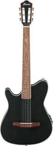 Ibanez TOD10N Tim Henson Signature Left-handed Nylon Acoustic-electric Guitar - Black in Saudi Arabia