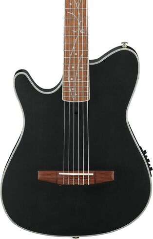 Ibanez TOD10N Tim Henson Signature Left-handed Nylon Acoustic-electric Guitar - Black in Saudi Arabia