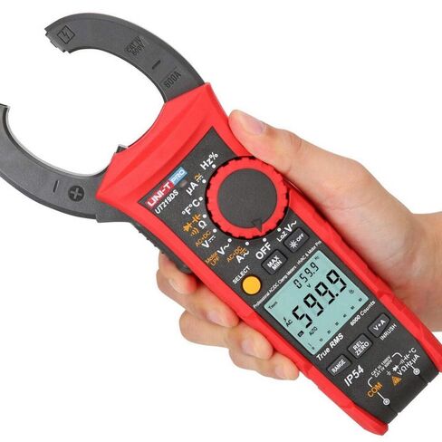 UNI-T UT219DS المهنية الصناعية المشبك متر ثنائي العرض صحيح RMS 1000A التيار المتناوب/تيار مستمر IP54 6000 التهم التيار المتناوب/تيار مستمر قياس الجهد in Kuwait
