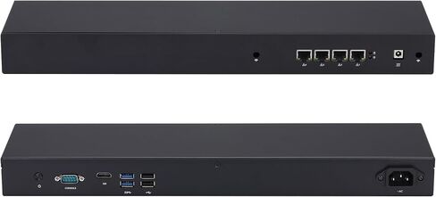 Qotom i5 Mini PC Dual Core 2.2 GHz 8GB RAM 128GB SSD ، 4 LAN AES-NI ROUTER in Kuwait